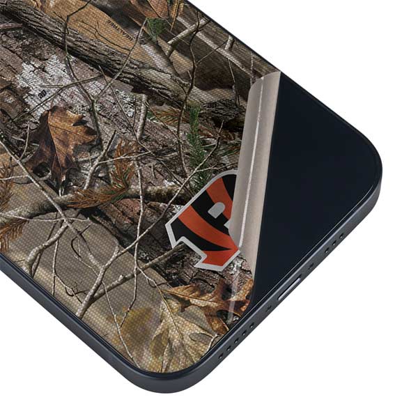 NFL Cincinnati Bengals Realtree AP Camo iPhone 15 Skin