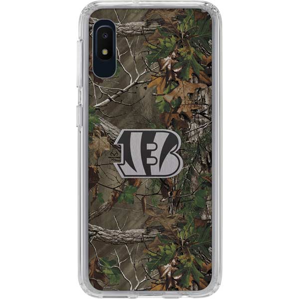 NFL Cincinnati Bengals Realtree Xtra Green Camo Galaxy Cases