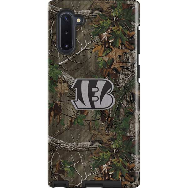 NFL Cincinnati Bengals Realtree Xtra Green Camo Galaxy Cases