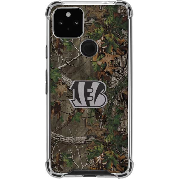 NFL Cincinnati Bengals Realtree Xtra Green Camo Pixel Cases