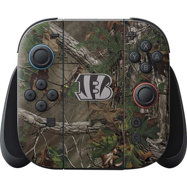 NFL Cincinnati Bengals Realtree Xtra Green Camo Nintendo Skins