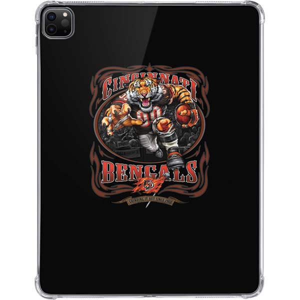 Liquid Blue NFL Cincinnati Bengals Running Back iPad Pro 11in (2024) Clear Case