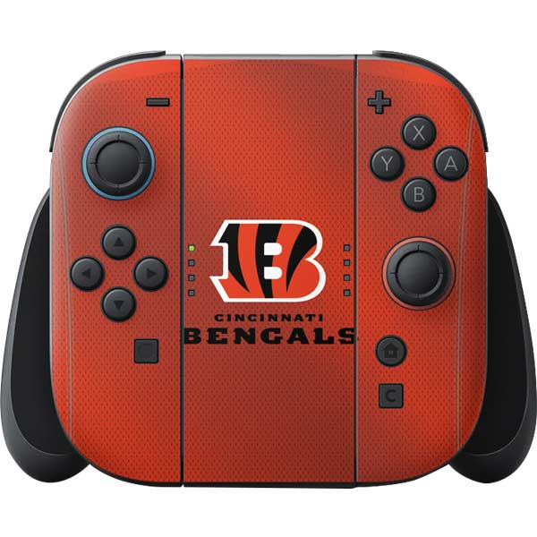 NFL Cincinnati Bengals Team Jersey Nintendo Skins