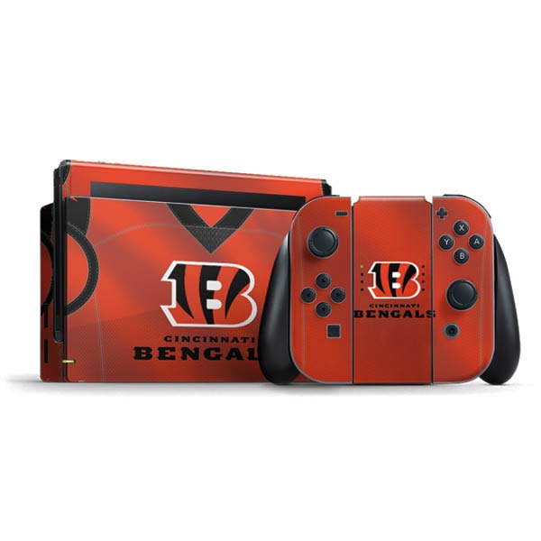 NFL Cincinnati Bengals Team Jersey Nintendo Skins