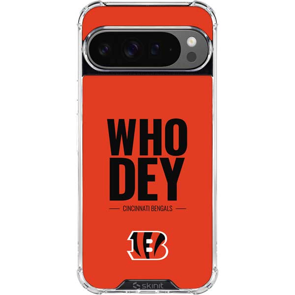 NFL Cincinnati Bengals Team Motto Google Pixel 10 Pro Clear Case