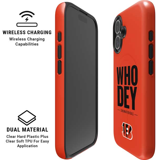 NFL Cincinnati Bengals Team Motto iPhone 16 Plus Magsafe Impact Case