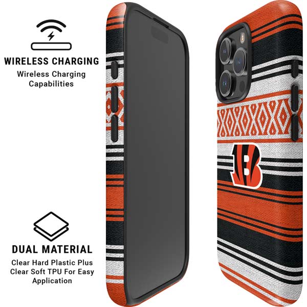 NFL Cincinnati Bengals Trailblazer iPhone 16 Pro Max Magsafe Impact Case