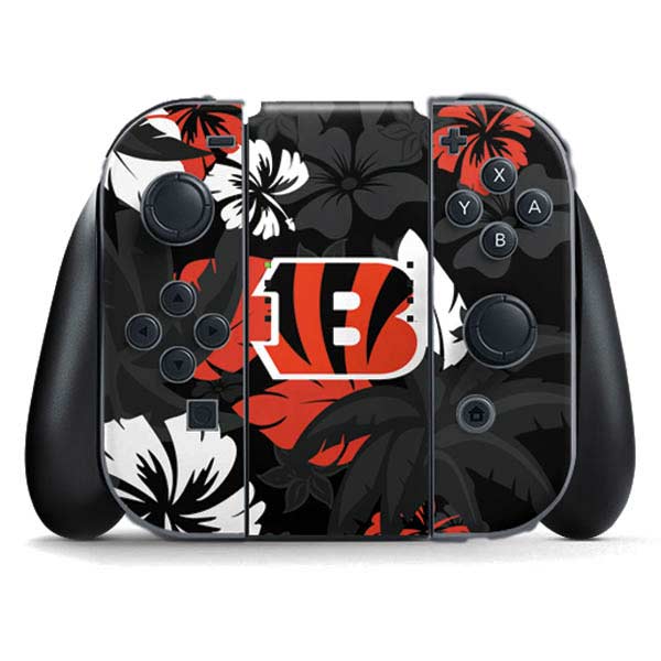 NFL Cincinnati Bengals Tropical Print Nintendo Skins