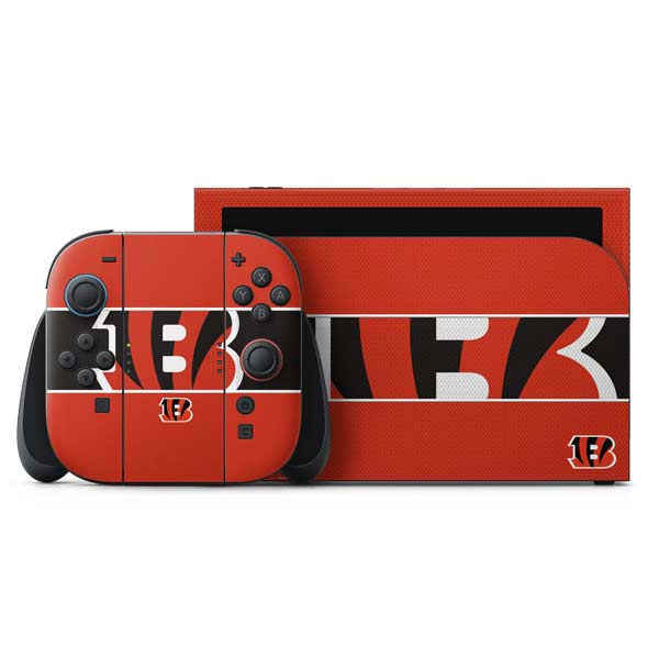 NFL Cincinnati Bengals Zone Block Nintendo Skins
