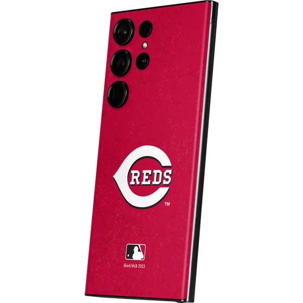 MLB Cincinnati Reds - Solid Distressed Galaxy Skins