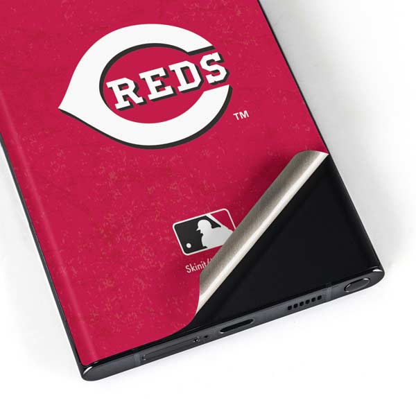 MLB Cincinnati Reds - Solid Distressed Galaxy Skins