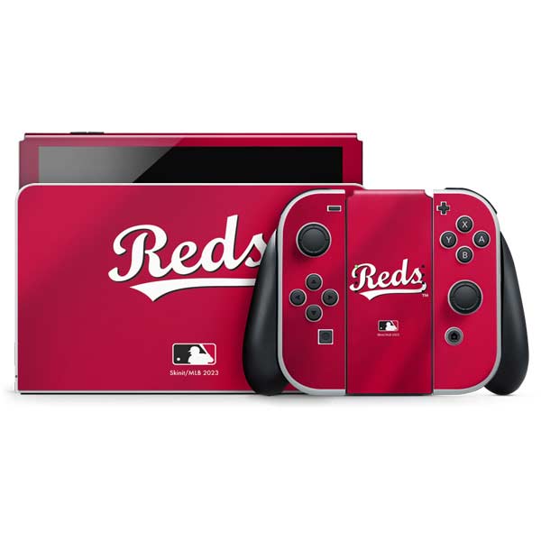 MLB Cincinnati Reds Alternate/Away Jersey Nintendo Skins