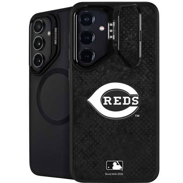 MLB Cincinnati Reds Dark Wash Galaxy S26 Plus Kickstand Case