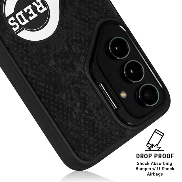 MLB Cincinnati Reds Dark Wash Galaxy S26 Plus Kickstand Case