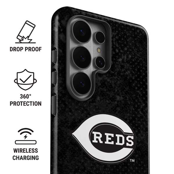 MLB Cincinnati Reds Dark Wash Galaxy S26 Ultra Impact Case