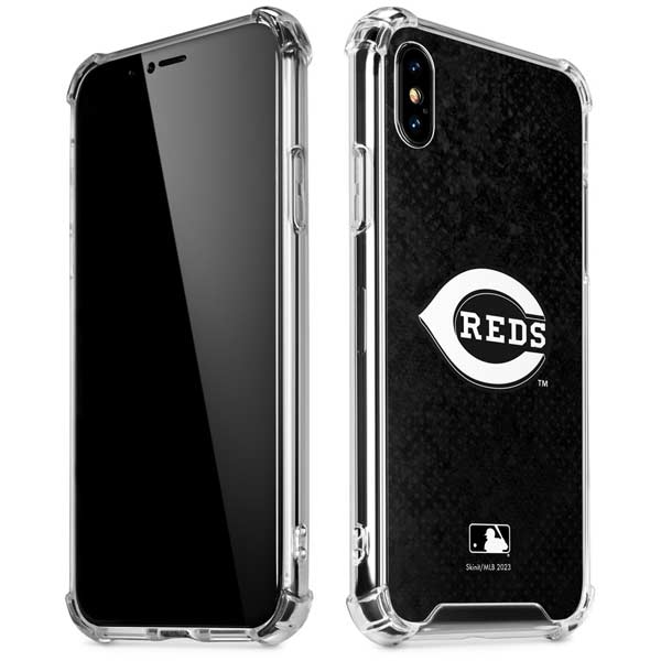 MLB Cincinnati Reds Dark Wash iPhone X/XS Clear Case