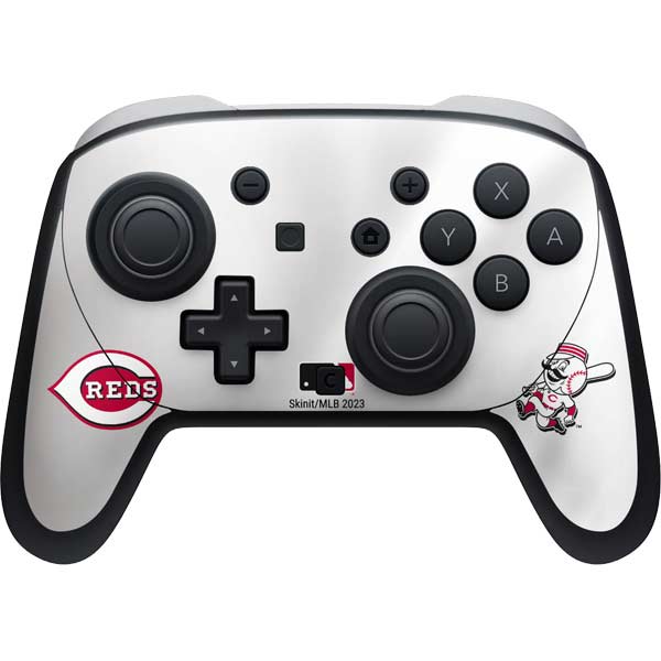 MLB Cincinnati Reds Home Jersey Nintendo Switch 2 (2025) Pro Controller Skin