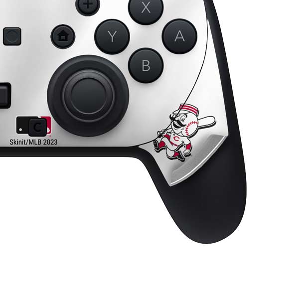 MLB Cincinnati Reds Home Jersey Nintendo Switch 2 (2025) Pro Controller Skin