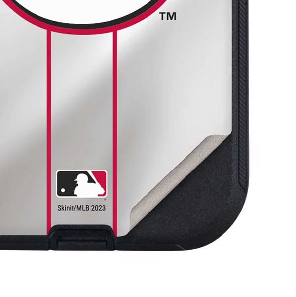MLB Cincinnati Reds Home Jersey Otterbox Defender iPhone Skin
