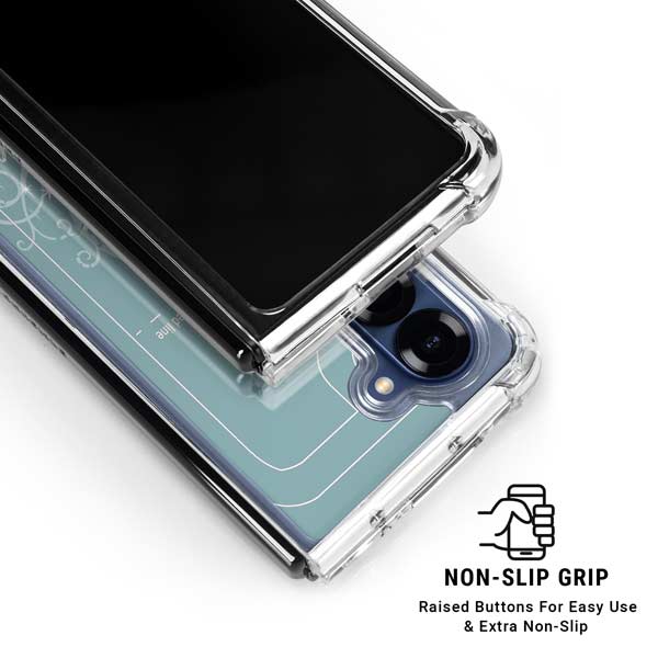 Disney Cinderella Carriage Galaxy Z Fold7 Clear Case