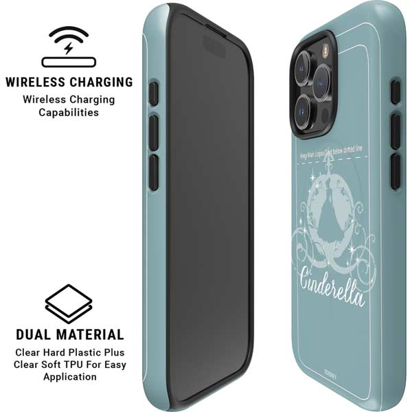 Disney Cinderella Carriage iPhone 16 Pro Magsafe Impact Case