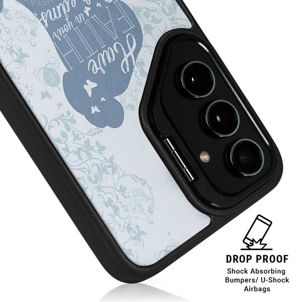 Disney Cinderella Faith In Your Dreams Silhouette Galaxy S26 Plus Kickstand Case