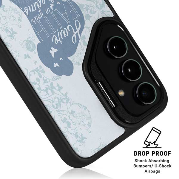 Disney Cinderella Faith In Your Dreams Silhouette Galaxy S26 Ultra Kickstand Case