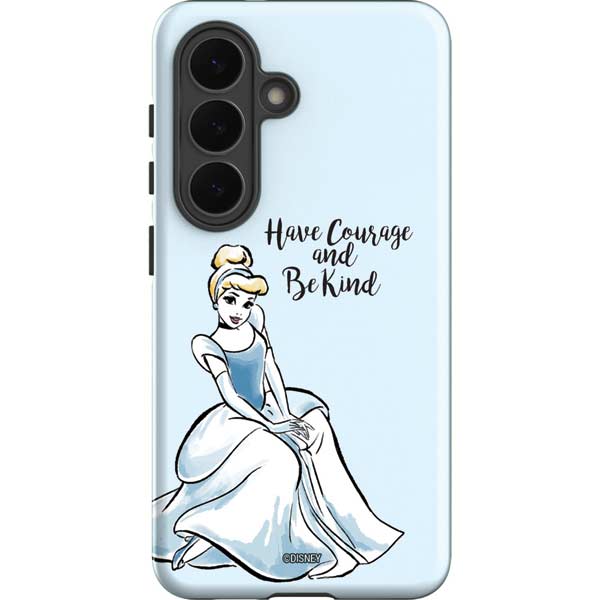Disney Princess Cinderella Have Courage and Be Kind Art Galaxy S26 Impact Case