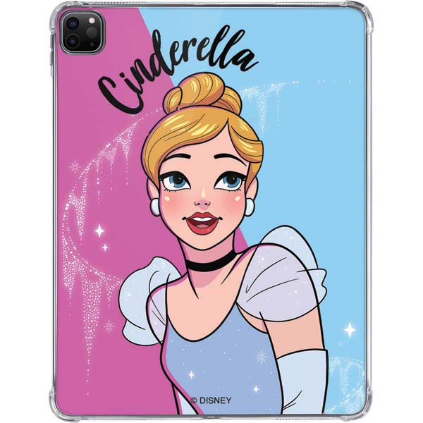Disney Princess Cinderella Art iPad Pro 11in (2024) Clear Case