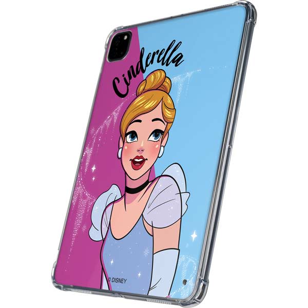 Disney Princess Cinderella Art iPad Pro 11in (2024) Clear Case