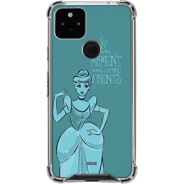 Disney Princess Cinderella Live in the Moment Art Pixel Cases