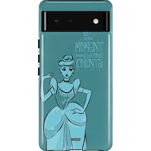 Disney Princess Cinderella Live in the Moment Art Pixel Cases