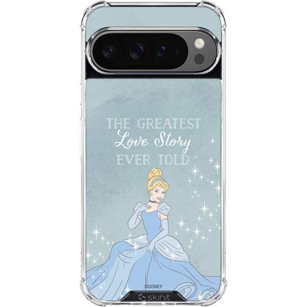 Disney Cinderella Greatest Love Story Ever Told Google Pixel 10 Pro Clear Case