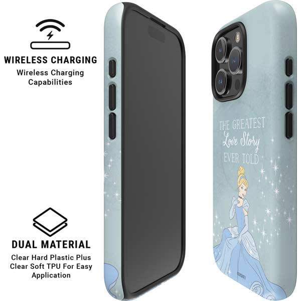 Disney Cinderella Greatest Love Story Ever Told iPhone 16 Pro Magsafe Impact Case