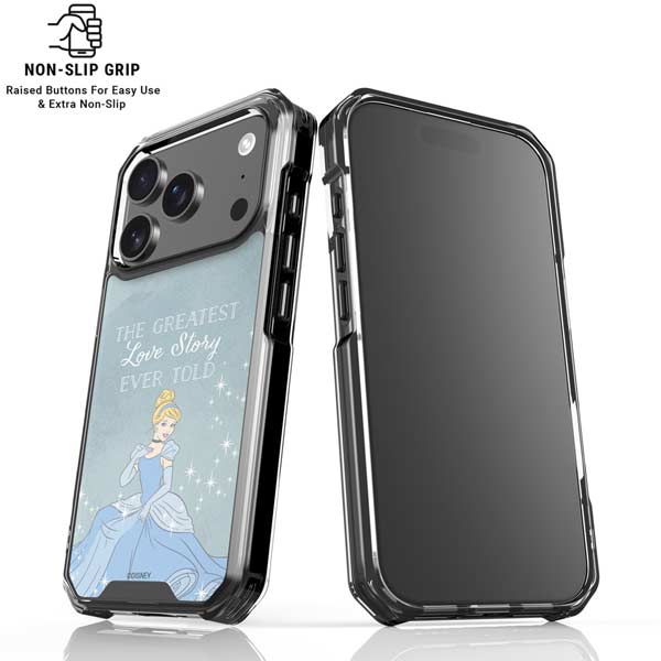 Disney Cinderella Greatest Love Story Ever Told iPhone 17 Pro Clear Case