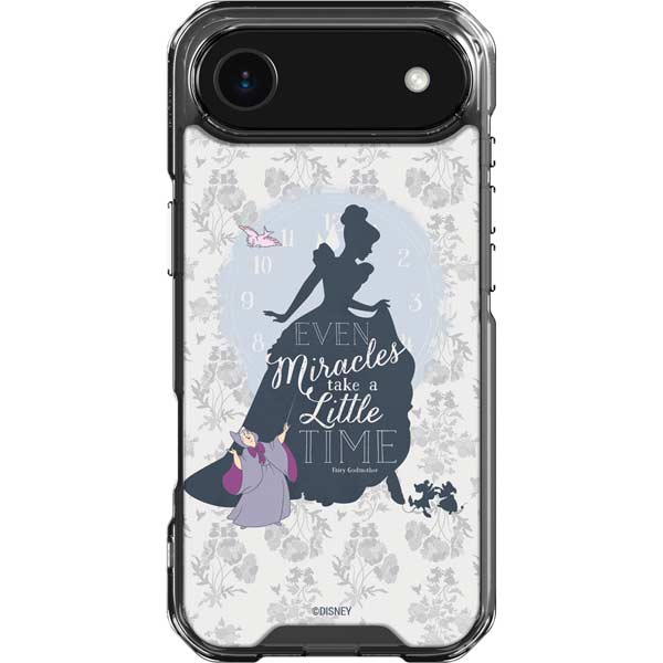 Disney Cinderella Miracles Take Time Silhouette iPhone 17 Air Clear Case