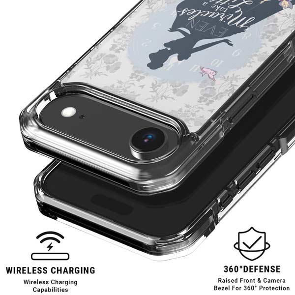 Disney Cinderella Miracles Take Time Silhouette iPhone 17 Air Clear Case