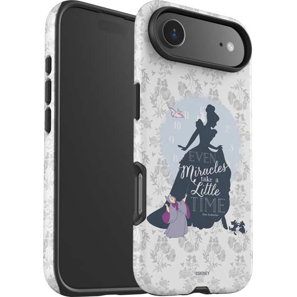 Disney Cinderella Miracles Take Time Silhouette iPhone 17 Air Impact Case