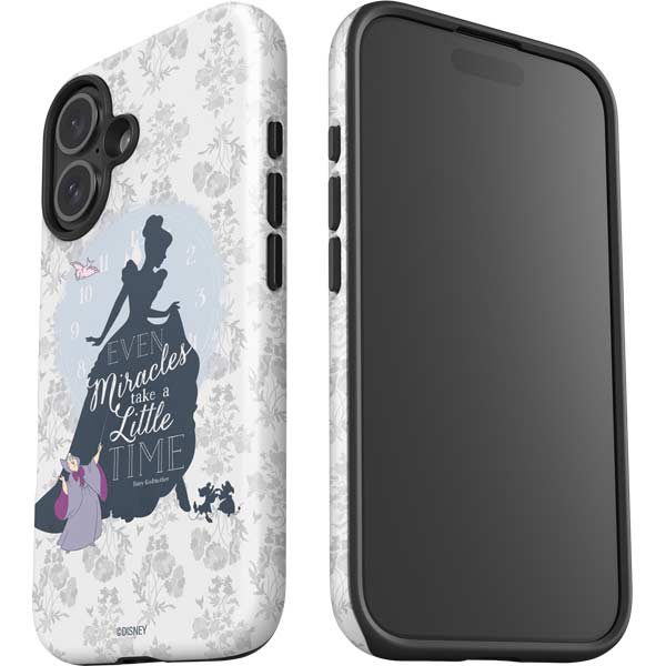 Disney Cinderella Miracles Take Time Silhouette iPhone 17 Impact Case