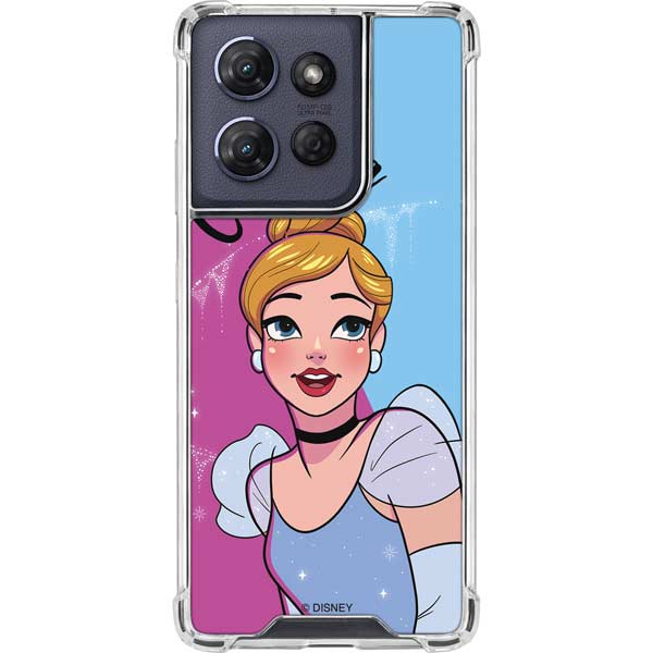 Disney Princess Cinderella Art Moto G 5G (2025) Clear Case