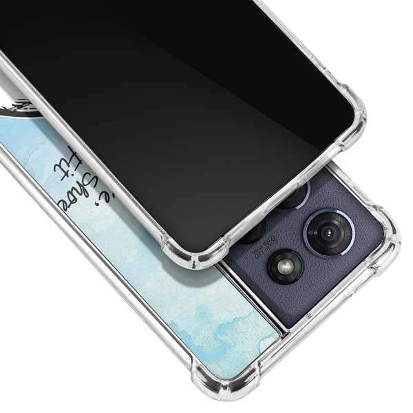 Disney Cinderella Sketch Art Shoe Will Fit Moto G Play 5G (2025) Clear Case