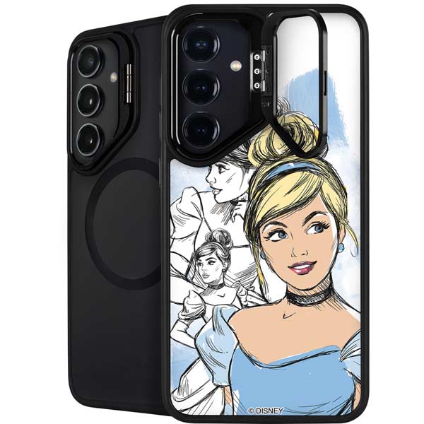Disney Princess Cinderella Sketch Galaxy S26 Plus Kickstand Case
