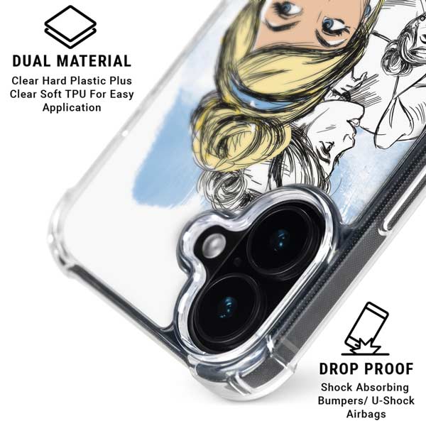 Disney Princess Cinderella Sketch iPhone 17 MagSafe Case