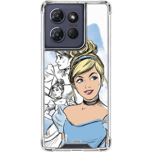 Disney Princess Cinderella Sketch Moto G 5G (2025) Clear Case