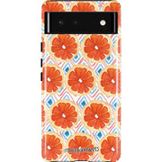 Bouffants and Broken Hearts Citrus Geo Pixel Cases