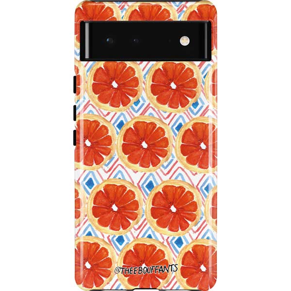 Bouffants and Broken Hearts Citrus Geo Pixel Cases