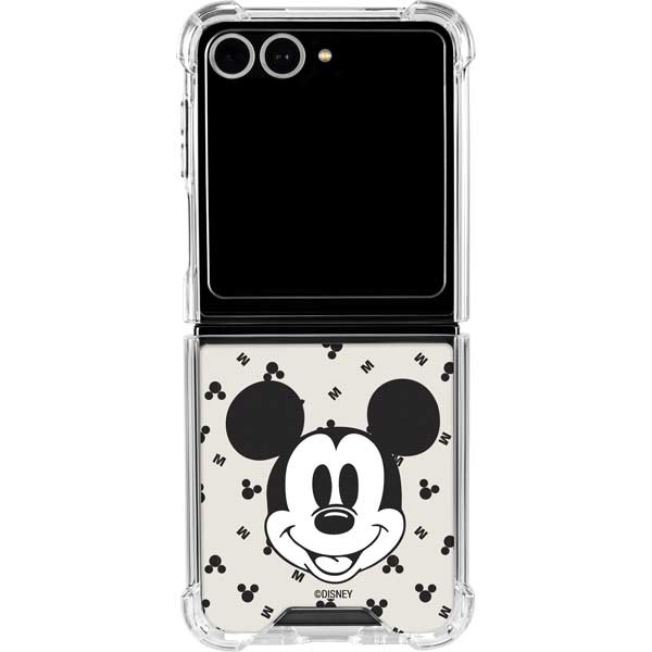 Disney Mickey Mouse Classic Galaxy Z Flip7 Clear Case