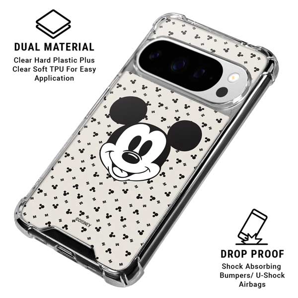 Disney Mickey Mouse Classic Google Pixel 10 Pro XL Clear Case