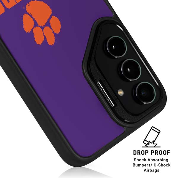 Clemson University Tigers Est 1889 Galaxy S26 Ultra Kickstand Case