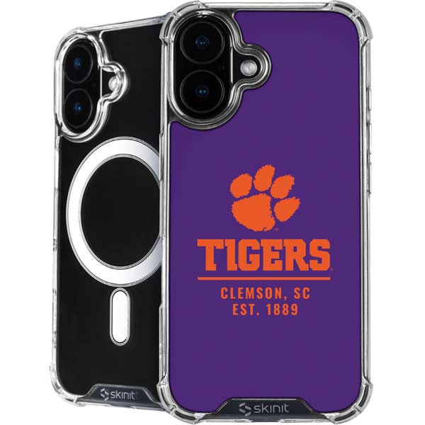 Clemson University Tigers Est 1889 iPhone 16 MagSafe Case